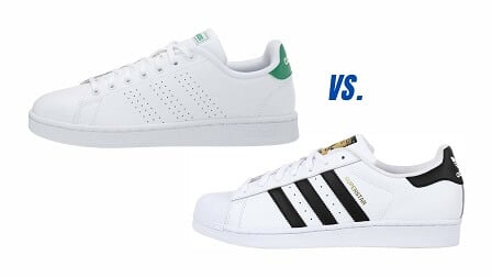 Adidas Advantage vs. Superstar Sneakers Comparison