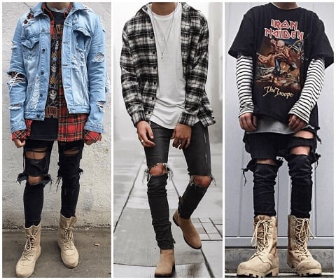 Grunge Aesthetic Male Outfits - Ultimate Visual Guide