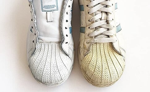 How to Clean Yellow Shell Toe Adidas (White Again)