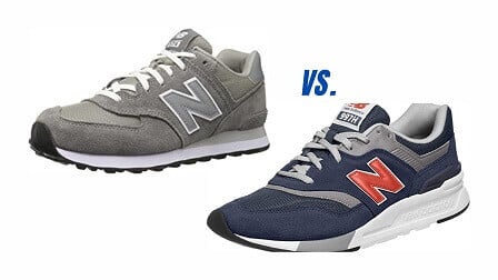 New Balance 574 vs. 997H Sneakers Comparison