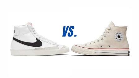 Nike Blazer Mid 77 vs. Converse Chuck Taylor 70