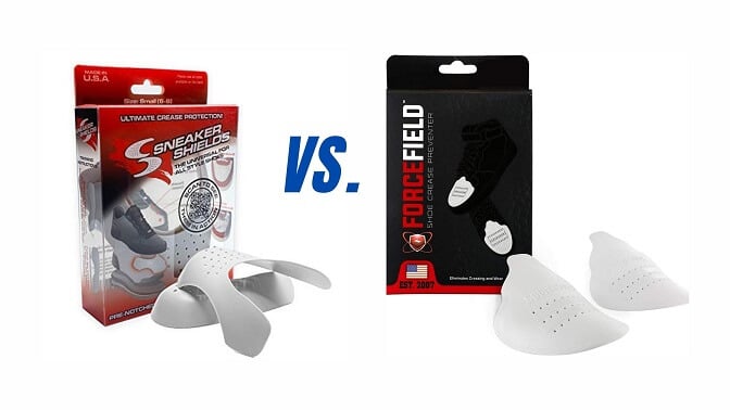 Sneaker Shields vs. ForceFields (Crease Protector)