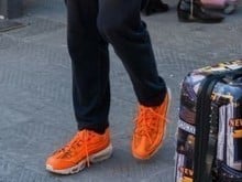 What to Wear With Neon Orange Shoes (Guys)