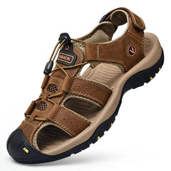 Genuine Leather Men's Summer Sandals